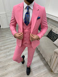 Destin Pink 3-Piece Suit for Men image 0