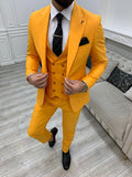 Yellow 3 Piece Men's Suit image 0