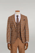 Austin Brown Plaid Suit image 0