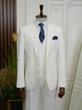 Bradenton White 3 Piece Suit for Men image 0
