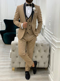 Alexandria Gold Slim Fit Shawl Lapel Tuxedo image 0