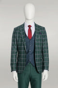Green Plaid Suit