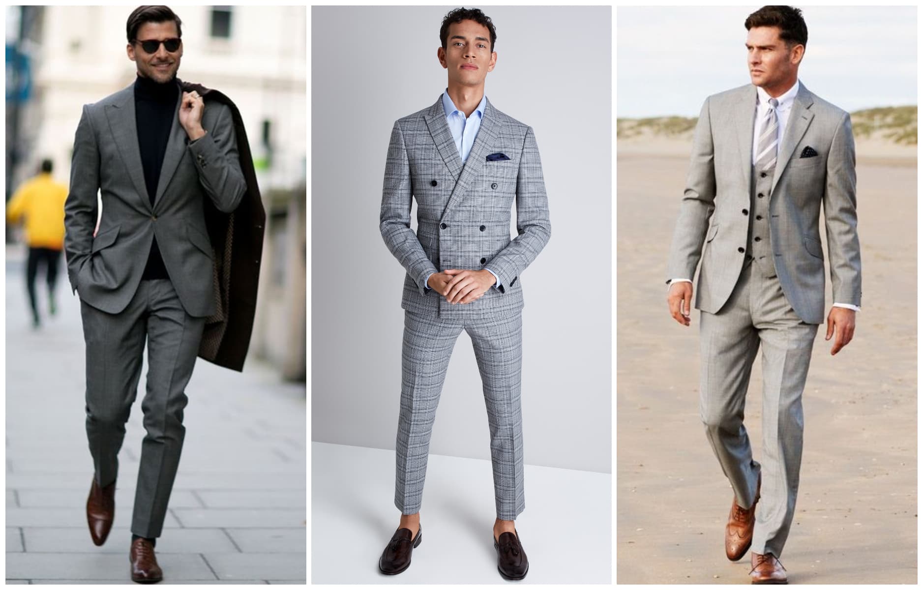 The Best Ways To Style A Gray A Suit 