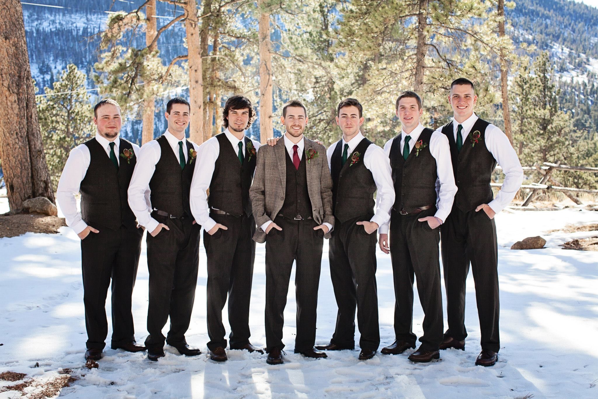 Winter Weddings: 12 Best Winter Wedding Styles for Groom & Groomsmen by BespokeDaily Blog