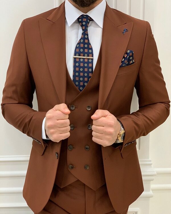 Men's Rust CORDUROY SUIT ( Blazer Sportcoat + Slacks)