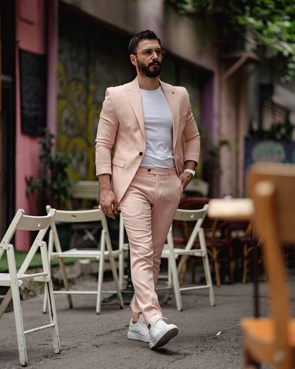 Light Pink Suit
